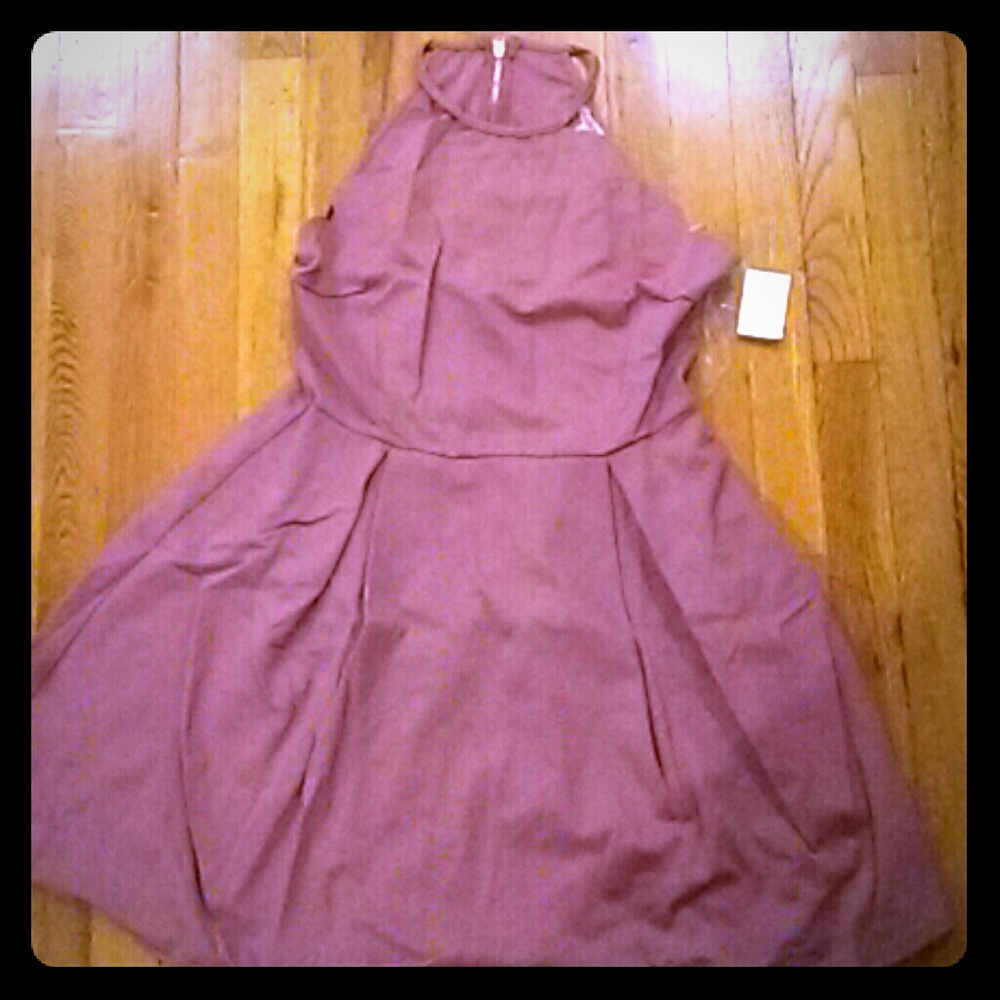 Charlotte Russe scalloped dress